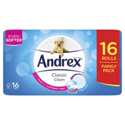 Picture of Toilet Roll Andrex 16pk x1